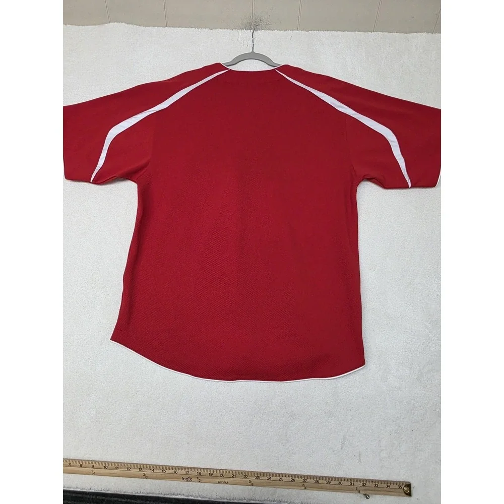 Vintage Wildcats Jersey Mens‎ Large Red NCAA Baseball Nike BP Top 2000s